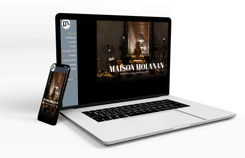 creation site web fes reference client site maison moi anan